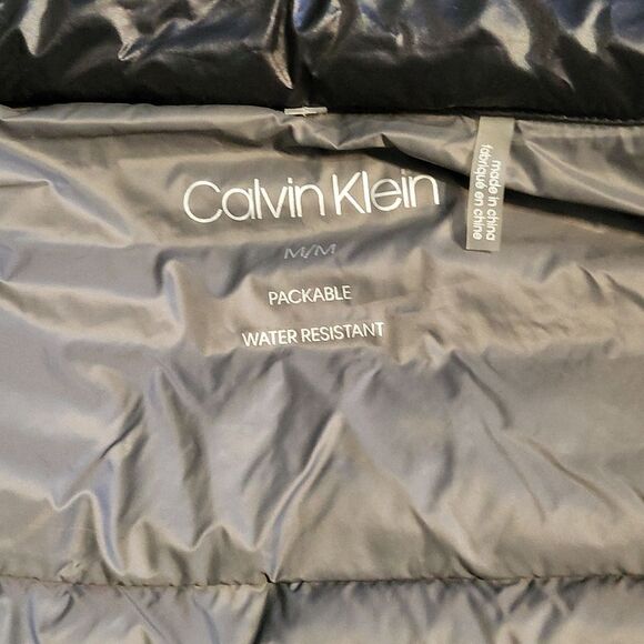 Calvin klein men's jacket ( packable) water resistant  NEW - Picture 7 of 9